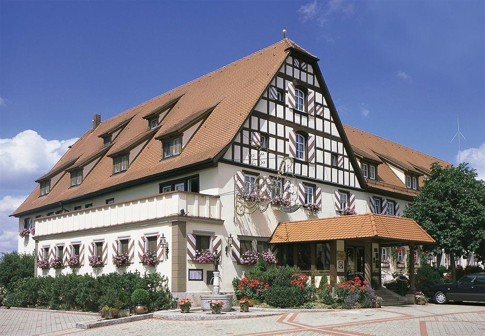 Hotel Brauereigasthof Landwehr-Braeu Reichelshofen Buitenkant foto